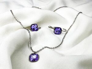Violet vintage set