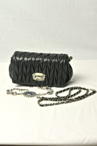 Quilted shoulder bag
